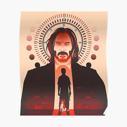 Discover john wick 2023 Premium Matte Vertical Poster