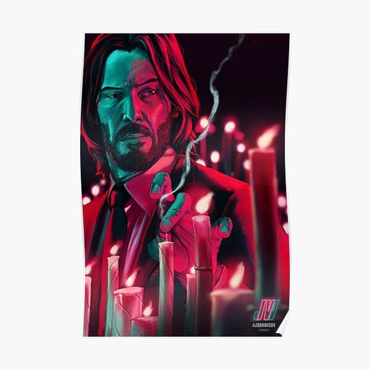 Discover JOHN WICK 4 Premium Matte Vertical Poster