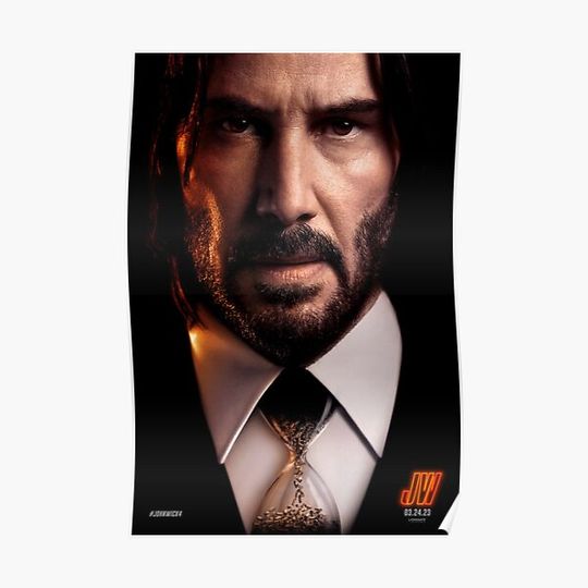 Discover JOHN WICK 4 Premium Matte Vertical Poster