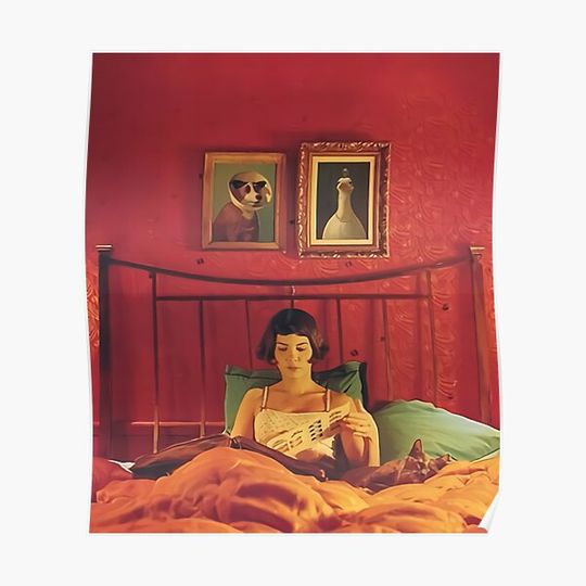 Discover Amelie movie poster Premium Matte Vertical Poster