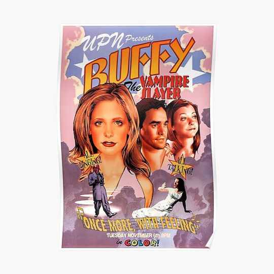 Discover Buffy The Vampire Slayer - Once More, With Feeling Premium Matte Vertical Poster