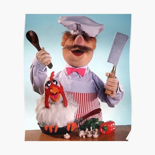 Discover The Swedish Chef Bork Bork Bork Poster
