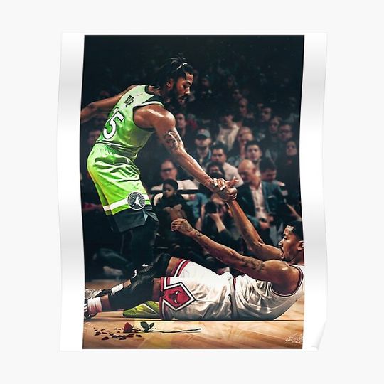 Discover Derrick Rose Classic Poster