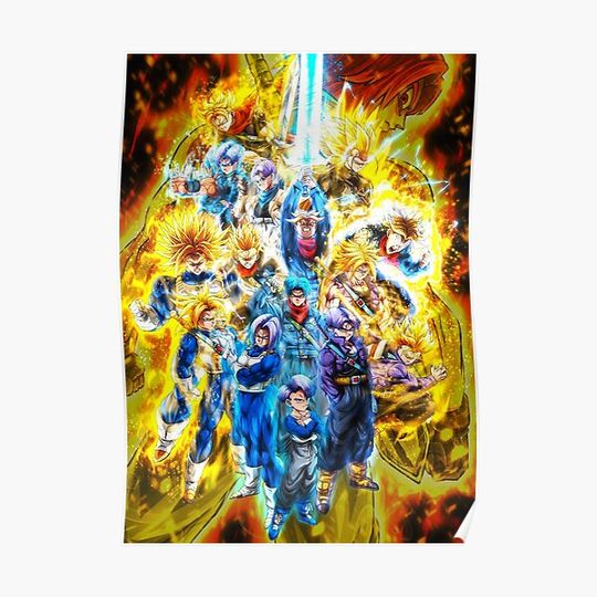Discover Dragon Ball Z, Son Goku Premium Matte Vertical Poster