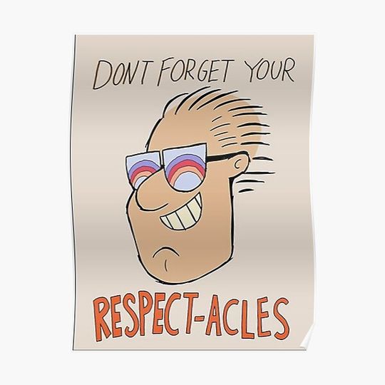 Discover Respectacles Premium Matte Vertical Poster