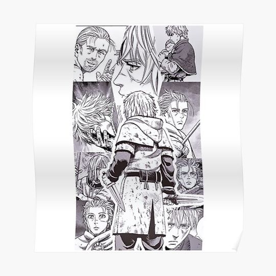 Discover Vinland Saga - thorfinn Premium Matte Vertical Poster