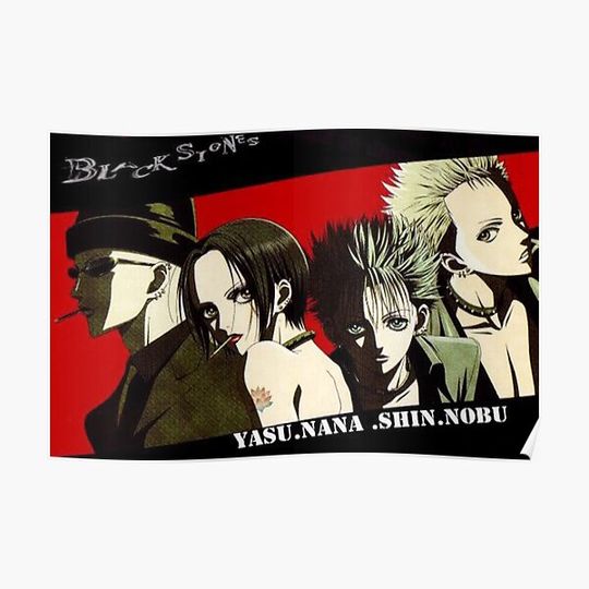 Discover Nana Crew Black Stones Premium Matte Vertical Poster