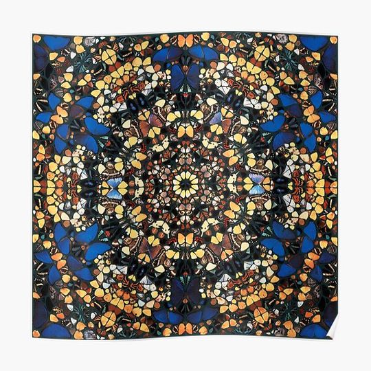 Discover Butterfly Damien Hirst Premium Matte Vertical Poster