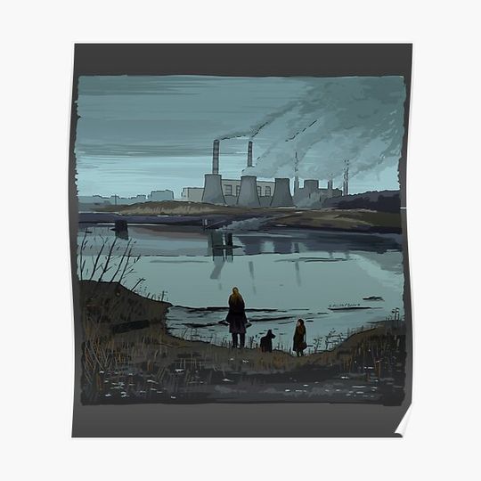 Discover Stalker Factory Scene by Andrei Tarkovsky without Title Premium Matte Vertical Poster