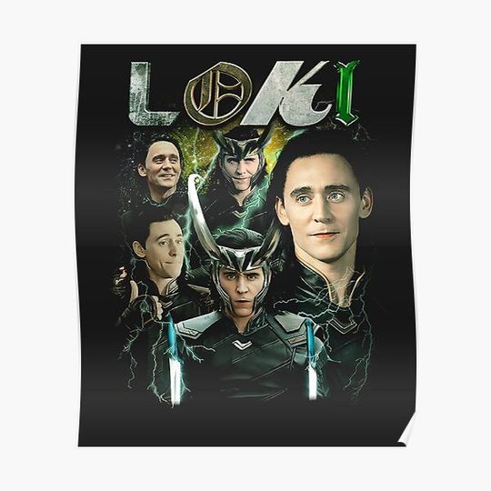 Discover Loki God of Mischief Premium Matte Vertical Poster