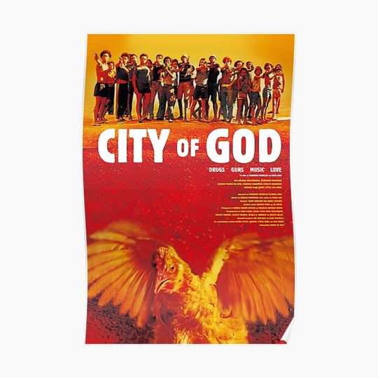 Discover City Of God 2002 Premium Matte Vertical Poster