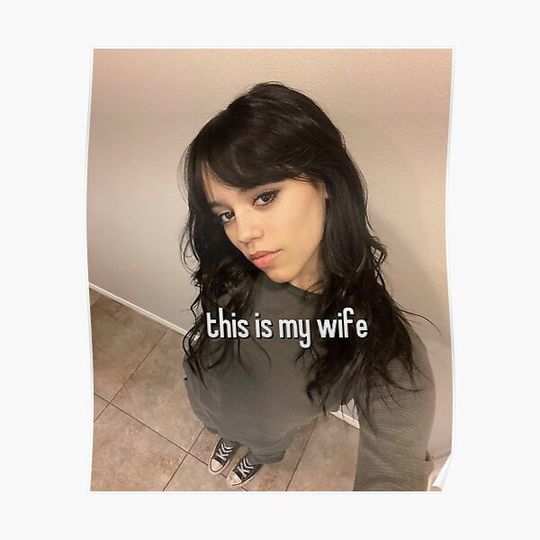 Discover Jenna Ortega Wednesday Premium Matte Vertical Poster