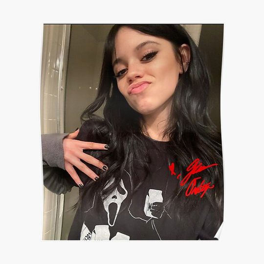Discover Jenna Ortega Premium Matte Vertical Poster