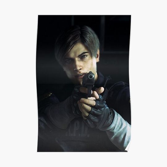 Discover Leon S kennedy Premium Matte Vertical Poster