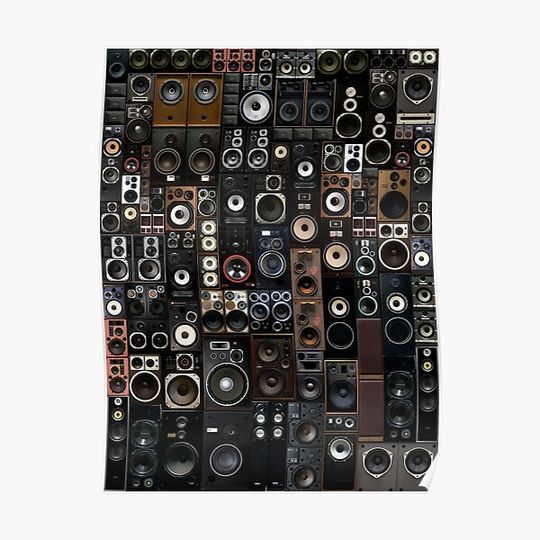 Discover Speakers Premium Matte Vertical Poster