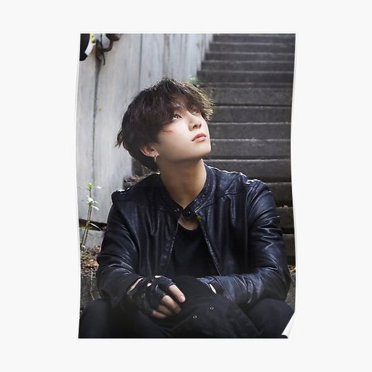 Discover Cute Jungkook BTS Group Premium Matte Vertical Poster