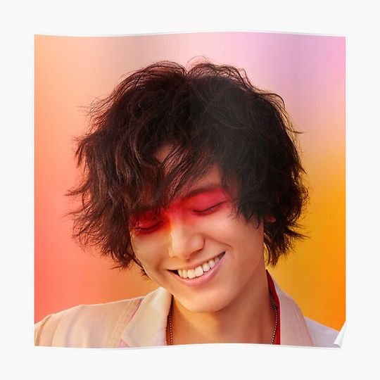 Discover fujii kaze LOVE ALL SERVE ALL Premium Matte Vertical Poster