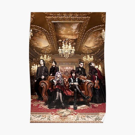 Discover Vkei Japanese Band Premium Matte Vertical Poster