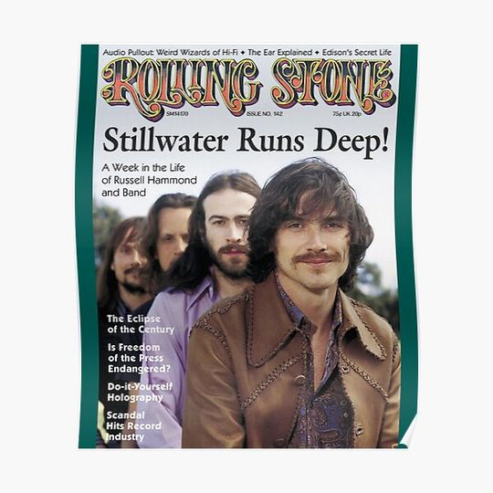 Discover Almost Famous - Stillwater Runs Deep! Premium Matte Vertical Poster