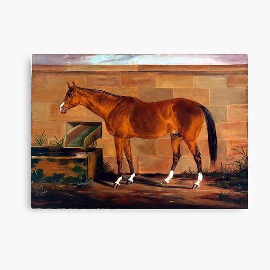 Discover Thomas J. Scott Portrait of Lexington Canvas