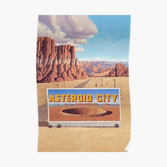 Discover Asteroid City Movie Asteroid City Premium Matte Vertical Poster