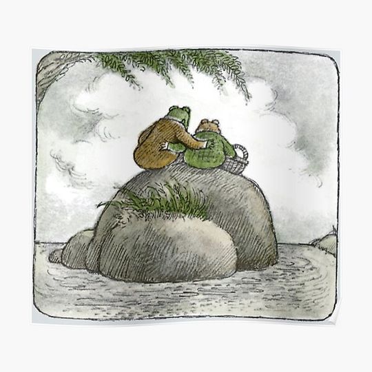 Discover Frog and toad Premium Matte Vertical Poster