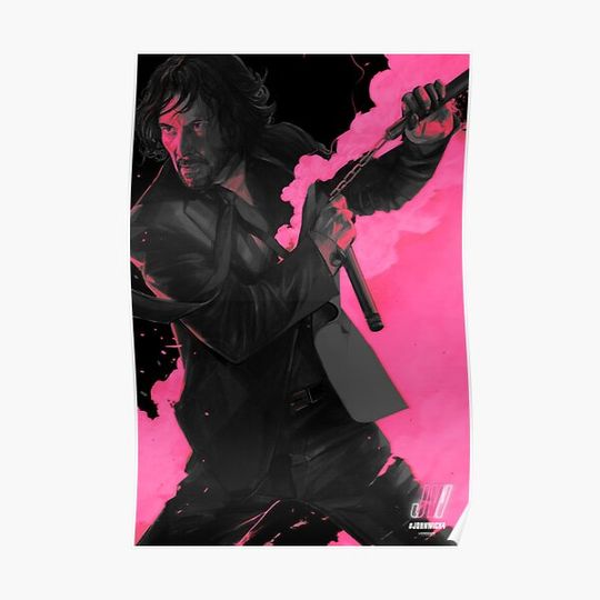 Discover JOHN WICK 4 Premium Matte Vertical Poster