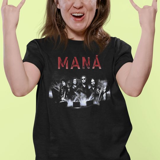 Discover Mana , Rock Mexicano Band T-shirt