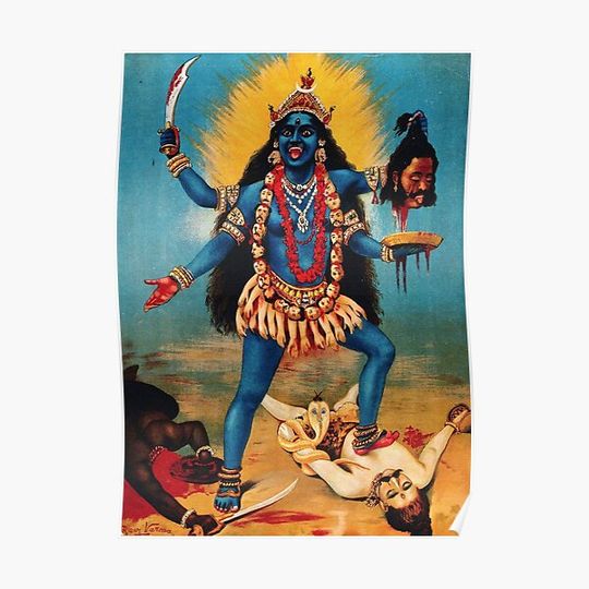 Discover Goddess Kali Premium Matte Vertical Poster