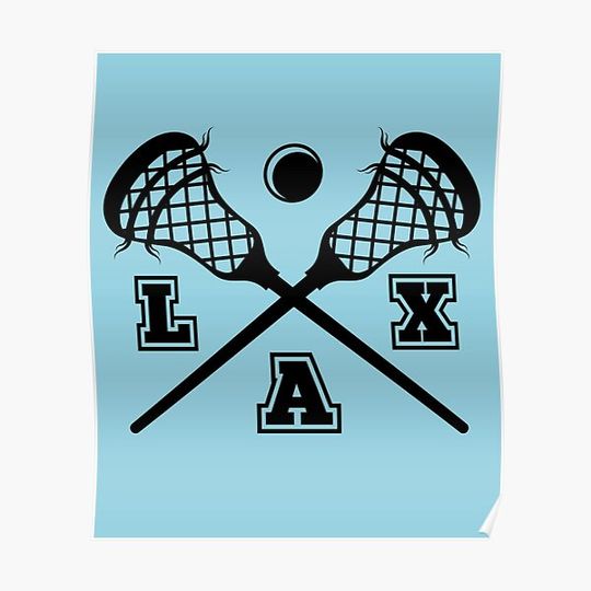 Discover Lax Sticks - Lacrosse Sticks Premium Matte Vertical Poster
