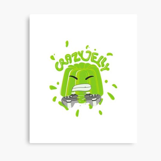 Discover Jelly Logo Canvas Art