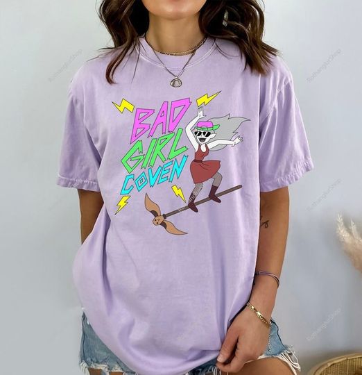 Discover Bad Girl Coven Shirt, Eda The Owl House Shirt, Luz Noceda Shirt