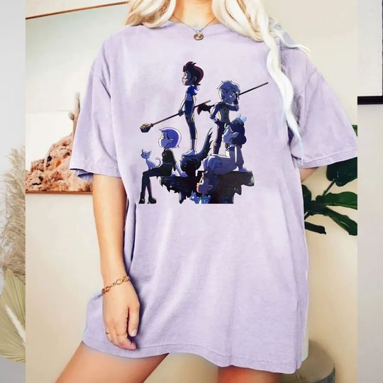 Discover Kingdom Hoots Trasparent Team Owl House Shirt, The Owl House Characters Shirt