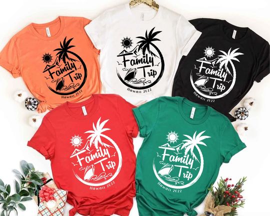 Discover Hawaii Family Matching Vacation Shirt
