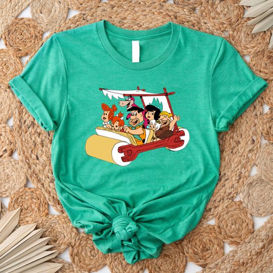 Discover The Flintstones T-Shirt, The Flintstones Characters T-Shirt