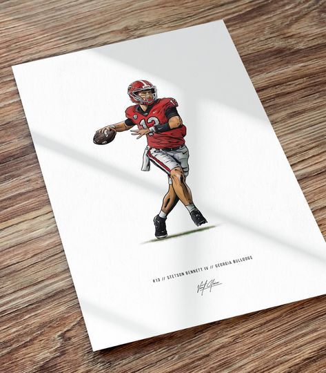 Discover Stetson Bennett IV Illustrated Art Print Poster