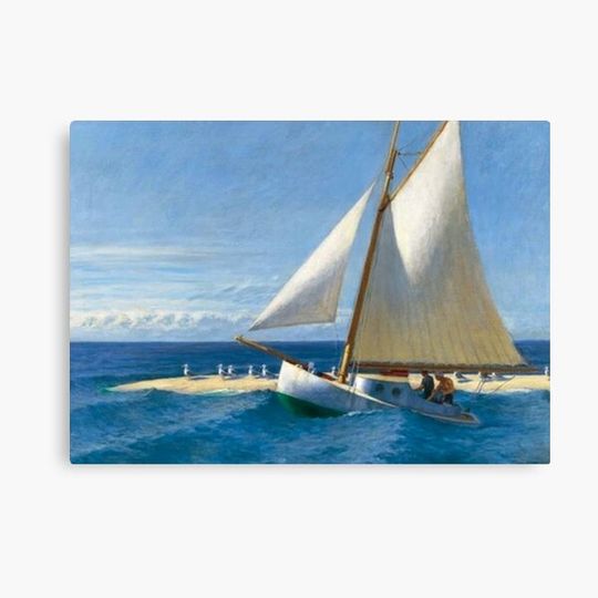 Discover Edward Hopper, Martha McKeen Wellfleet, (1944), artwork Edward Hopper Canvas