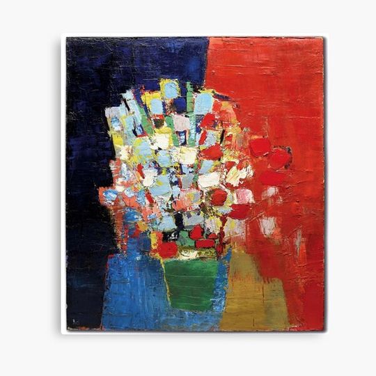 Discover Nicolas de Stael 1958 Canvas