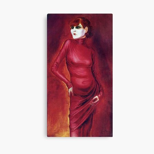 Discover Otto Dix The Dancer Anita Berber Canvas