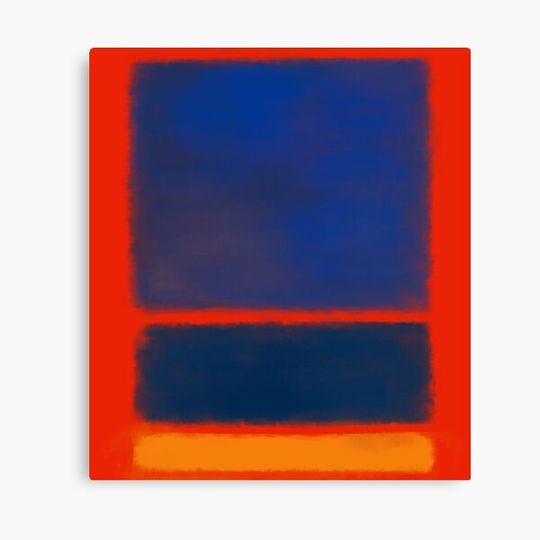 Discover Rothko Inspired #7 Canvas