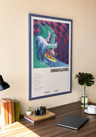 Discover Mgmt - Congratulations | Album Cover Poster