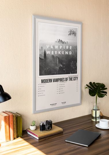 Discover Vampire Weekend - Modern Vampires Of The City | Album Cover Poster