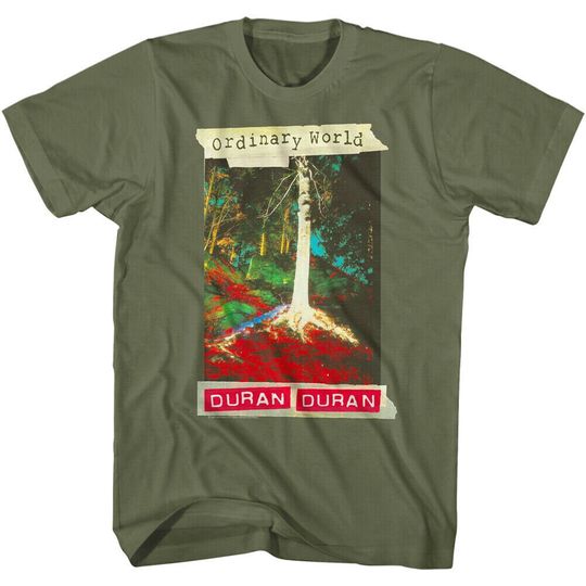 Discover Duran Duran Men's T Shirt | Ordinary World Album Cover Graphic Tee