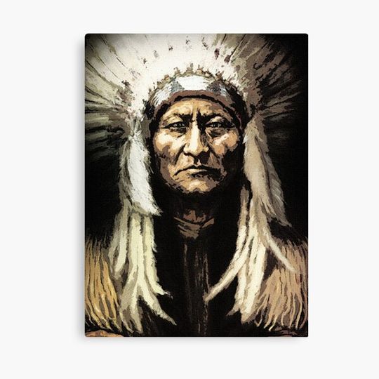 Discover SITTING BULL Canvas
