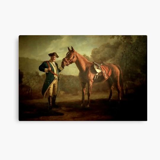 Discover General Tony Soprano and His Horse Canvas