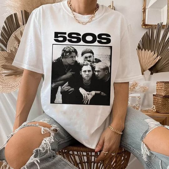 Discover Vintage 5 Seconds Of Summer Tour Shirt