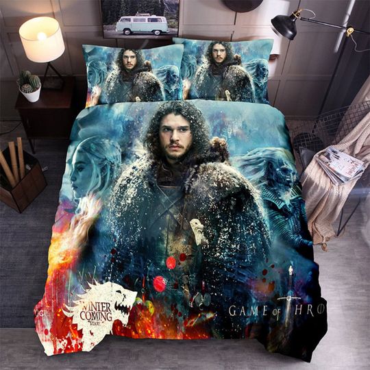 Discover 3D Printed Game of Thrones Bedding Duvet Cover Set