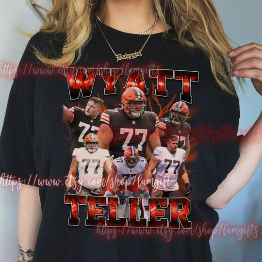 Discover Wyatt Teller 90s Vintage Bootleg Shirt, Football Vintage Sweatshirt 90s
