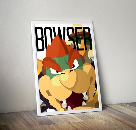 Discover Bowser Printable Poster