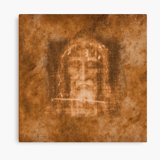 Discover The Shroud of Turin Holy Face Crucifix Cross Jesus Passion 101 OA Canvas